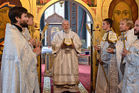 Освящение Иоанно-Предтеченского храма г. Фряново 