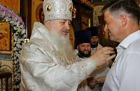 Великое освящение храма иконы Божией Матери «Боголюбская» деревни Поточино