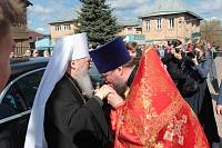 Архиерейское богослужение с участием Сводного детского хора Московской епархии в Богоявленском соборе Ногинска