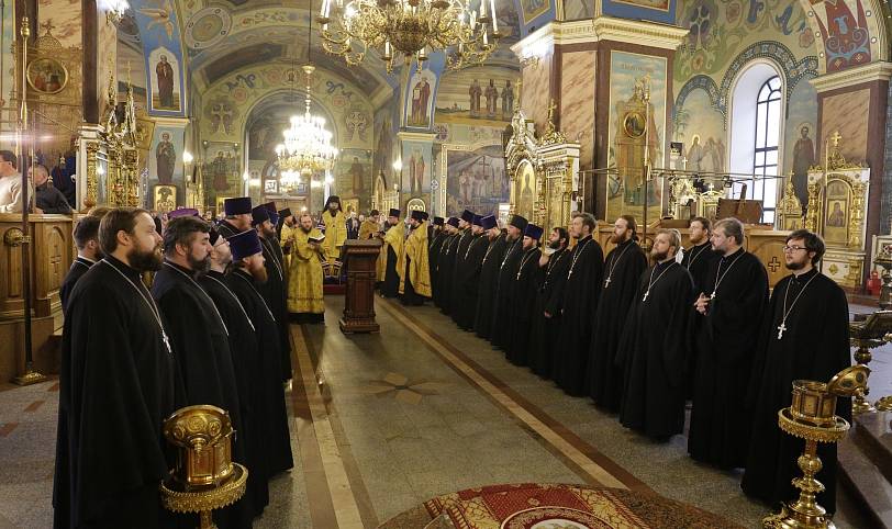 Закрытие курсов повышения квалификации священнослужителей в Орехово-Зуеве