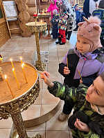 Экскурсия для воспитанников детского центра в Неопалимовском храме Балашихи