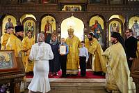 Архиерейское богослужение в Никольском храме Орехово-Зуева 