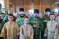 Престольный праздник в Сергиевском храме Балашихи