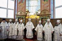 Великое освящение Троицкого собора города Щелкова