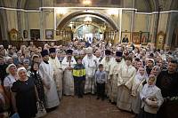 Престольный праздник в Преображенском храме г. Балашихи