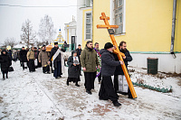 Отпевание священника Иоанна Солнцева