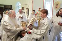 Великое освящение Князь-Владимирского храма деревни Новофрязино