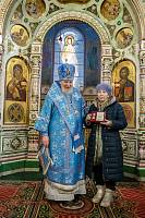 Архиерейское богослужение в Троицком соборе города Щёлково