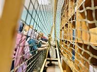 Начало работы мастерской по изготовлению маскировочных сетей в Павловском Посаде