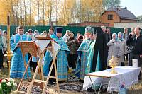 Молебен в деревне Мишнево