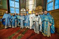 Архиерейское богослужение в Троицком соборе города Щёлково