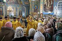 Архиерейское богослужение в Иоанно-Богословском храме г. Ликино-Дулёво 
