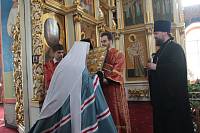 Архиерейское богослужение с участием Сводного детского хора Московской епархии в Богоявленском соборе Ногинска