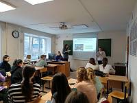 Встреча со студентами в Щёлковском колледже