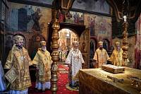 Патриаршее богослужение в Успенском соборе Московского Кремля