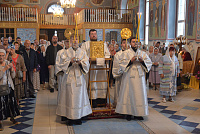 Освящение Иоанно-Предтеченского храма г. Фряново 