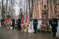 Открытие памятников первым женщинам - Героям Советского Союза в г. Щелково