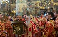 Праздник Собора новомучеников и&nbsp;исповедников Церкви Русской в&nbsp;Успенском соборе Московского Кремля