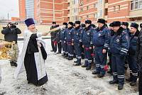 Освящение часовни страстотерпца царевича Алексия на территории УВД «Щелковское»