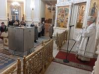 Праздник Крещения Господня в Преображенском кафедральном соборе Балашихи