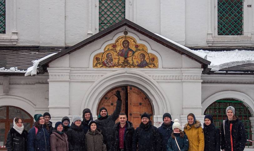 Паломническая поездка молодёжи Троицкого собора г. Щёлково в Сретенский монастырь г. Москвы