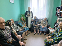 Посещение пансионата для пожилых людей города Щёлково