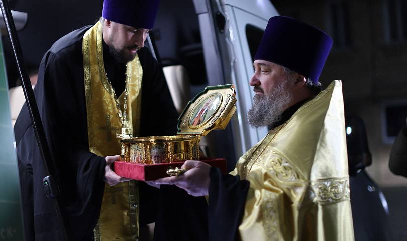 Пребывание мощей святителя Тихона в Ногинске