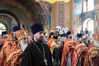 Архиерейское богослужение с участием Сводного детского хора Московской епархии в Богоявленском соборе Ногинска