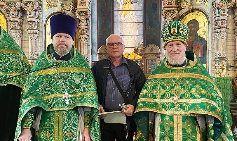 Выпуск Библейско-богословских курсов в Троицком соборе города Щёлково