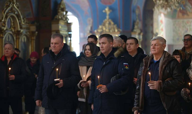 День защитника Отечества в Богоявленском соборе Ногинска
