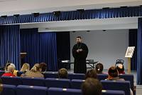 Вручение свидетельств выпускникам Библейско-богословских курсов в Ногинске