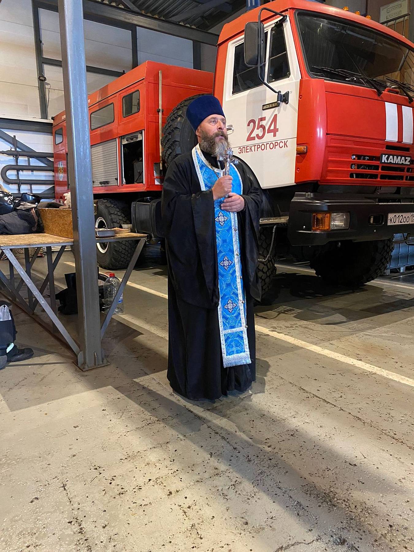 Посещение пожарно-спасательных учреждений Павловского Посада и Электрогорска