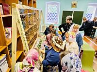 Начало работы мастерской по изготовлению маскировочных сетей в Павловском Посаде