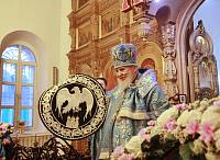 Архиерейское богослужение в Никитском Бывалинском женском монастыре 