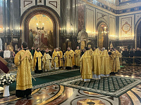 Детский хор Орехово-Зуевского благочиния в Храме Христа Спасителя