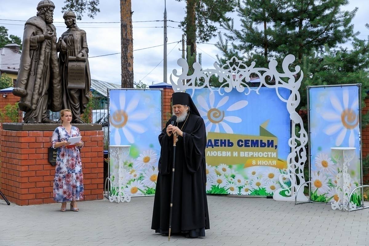 День памяти святых благоверных князей Петра и Февронии Муромских в Орехово-Зуеве 