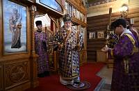 Архиерейское богослужение в Серафимовском храме Балашихи 