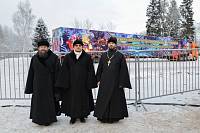 Освящение главной елки страны в Щелковском районе