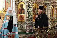 Великое освящение Троицкого собора города Щелкова