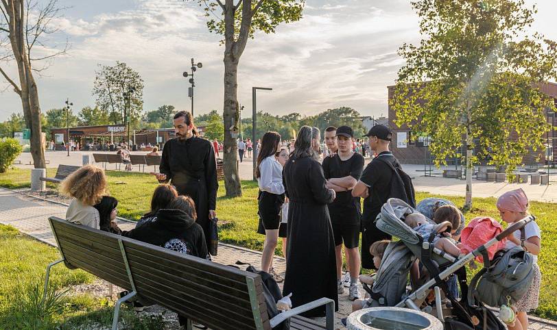 Летние миссионерские беседы в Парке Победы города Орехово-Зуево