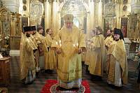 Архиерейское богослужение в Павлино