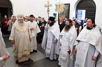 Освящение больничного храма в&nbsp;Московском областном онкологическом диспансере